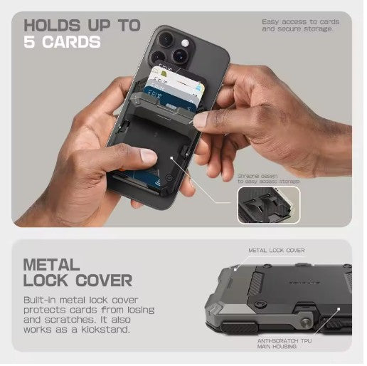 MagStand™ - Magnetic RFID Wallet for Iphone