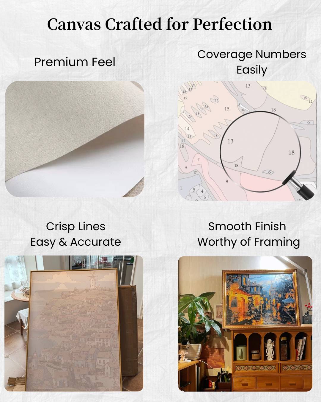 Fish & Begonia Paint By Numbers Kit