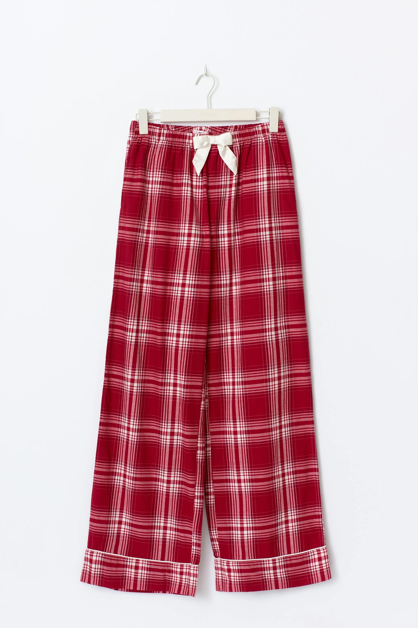 X-Mas Plaid PJ Set