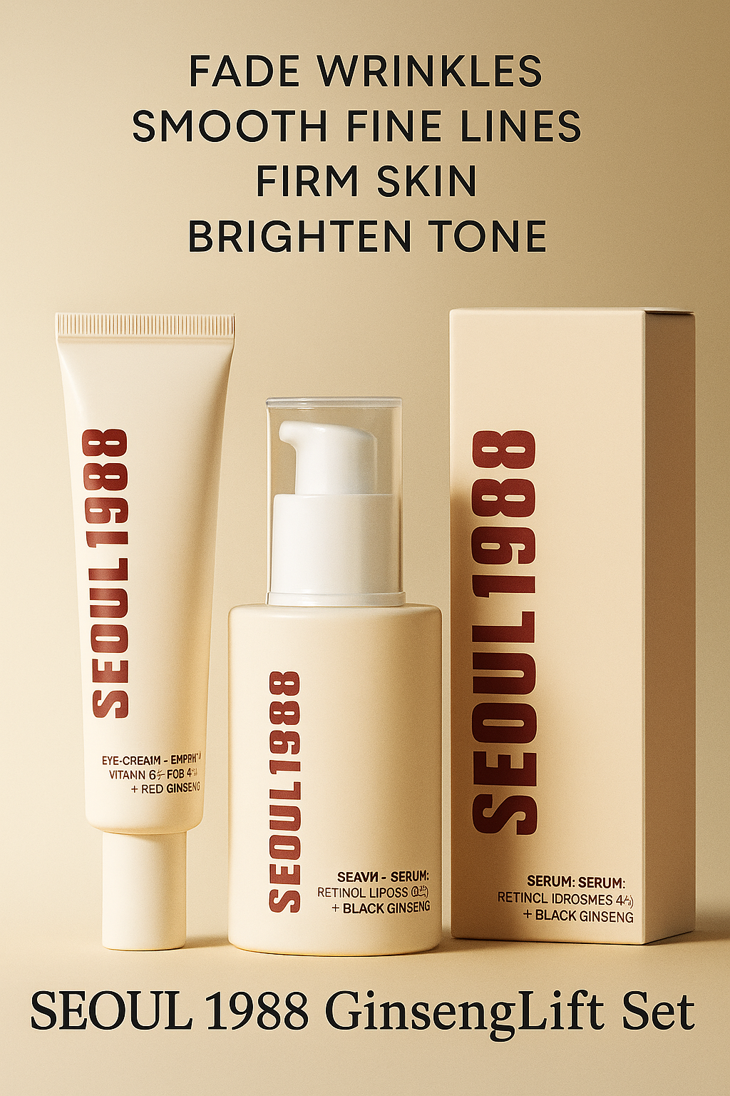KSEOUL 1988 Erase Wrinkles. Restore Glow. Fast