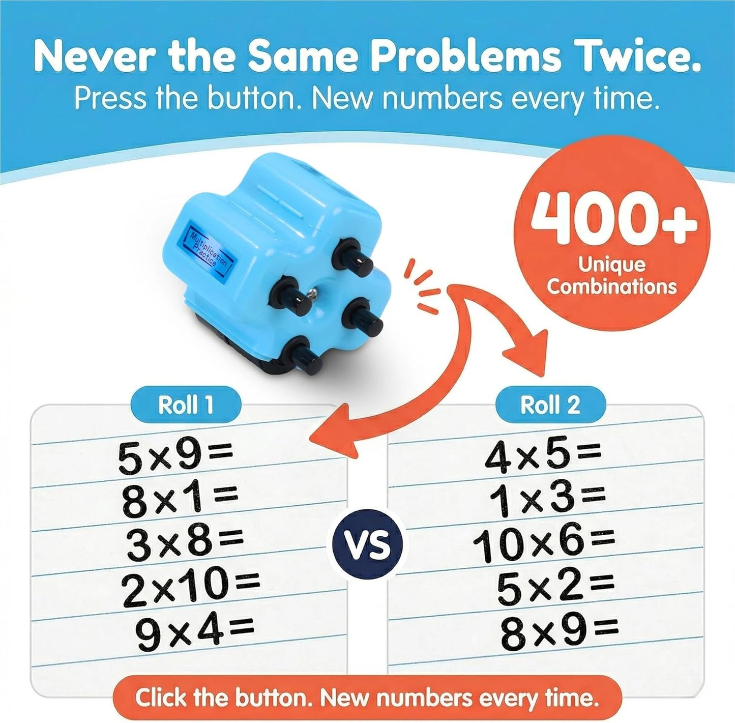 QuickDrill™ Math Roller
