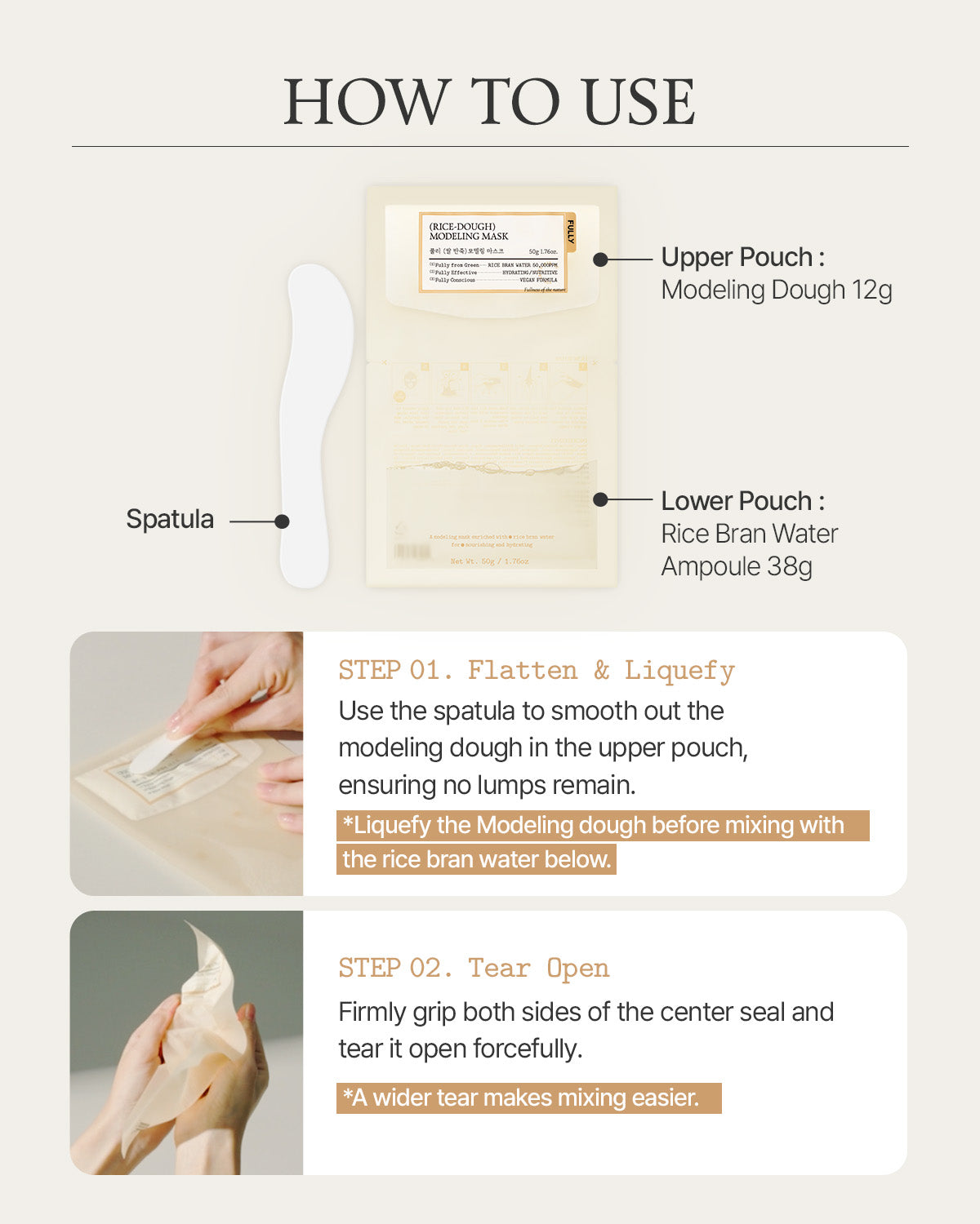 The (VIRAL) Rice Dough Face Mask