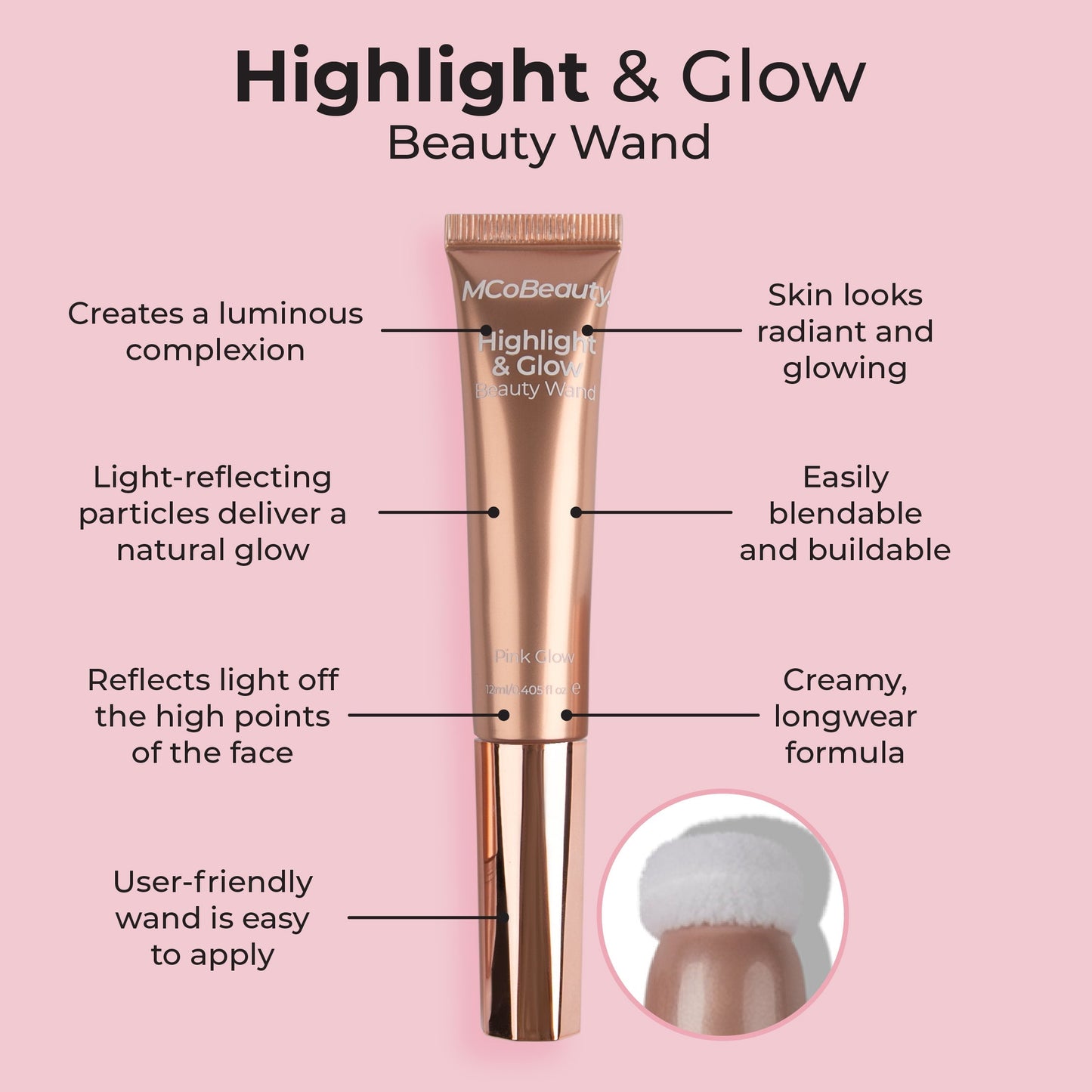 The Champaign Glow Highlight Wand