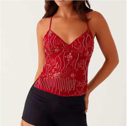 Fortiva™ Sparkle Sequin Cami Top