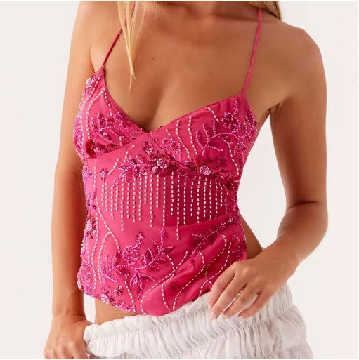 Fortiva™ Sparkle Sequin Cami Top