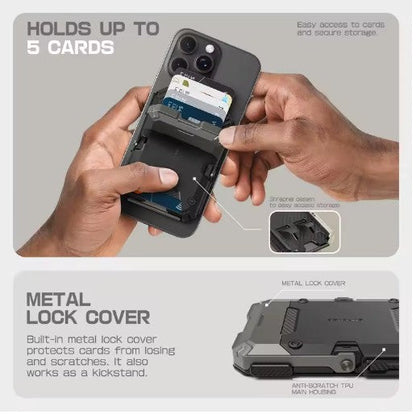 MagStand™ - Magnetic RFID Wallet for Iphone