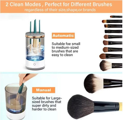 GlowSpin™- Keep your brushes (and your skin) fresh, always.