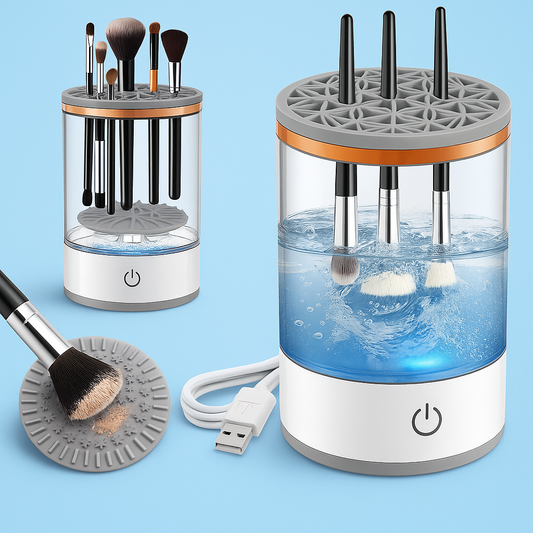 GlowSpin™- Keep your brushes (and your skin) fresh, always.