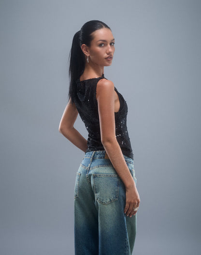 The Glitter Sparkle Top